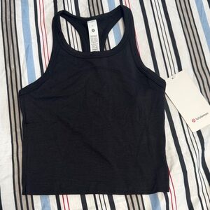 lululemon athletica Classic Black Crop Top